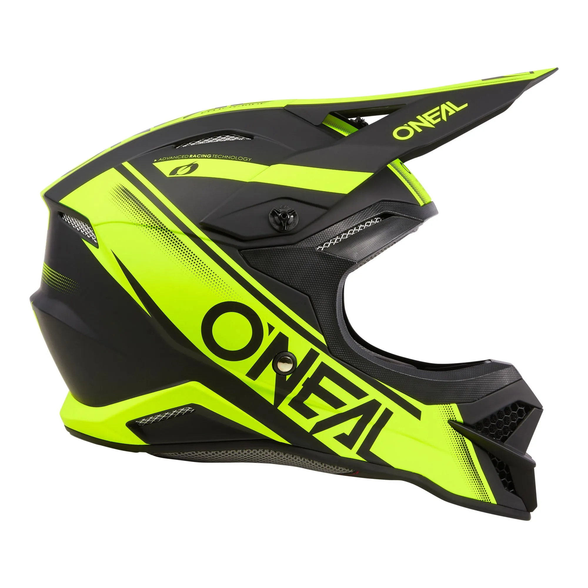 3 SRS Racewear V.24 Helmet Black/Neon