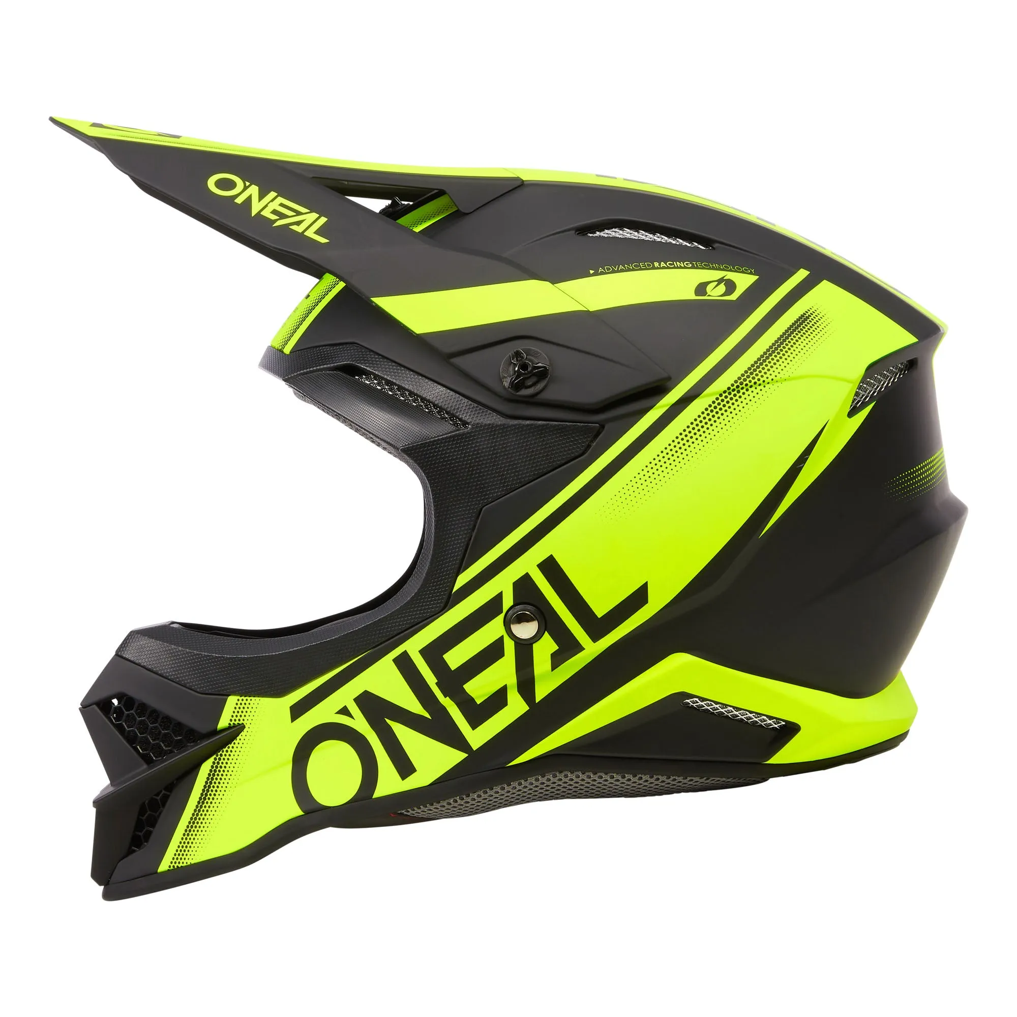 3 SRS Racewear V.24 Helmet Black/Neon