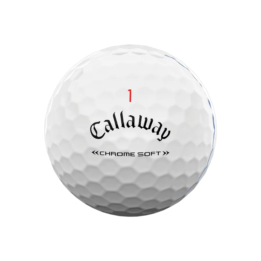 36 Callaway Chrome Soft Triple Track Golf Balls - Recycled 5A/4A