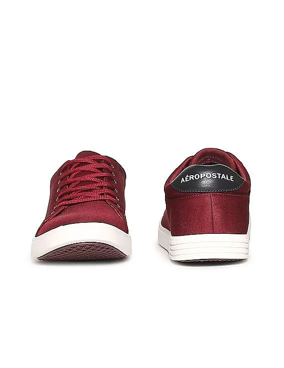 Aeropostale Contrast Sole Canvas Sneakers