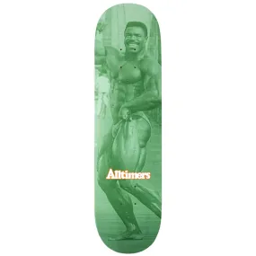 Alltimers 'Flex' Green Skateboard Deck 8.125