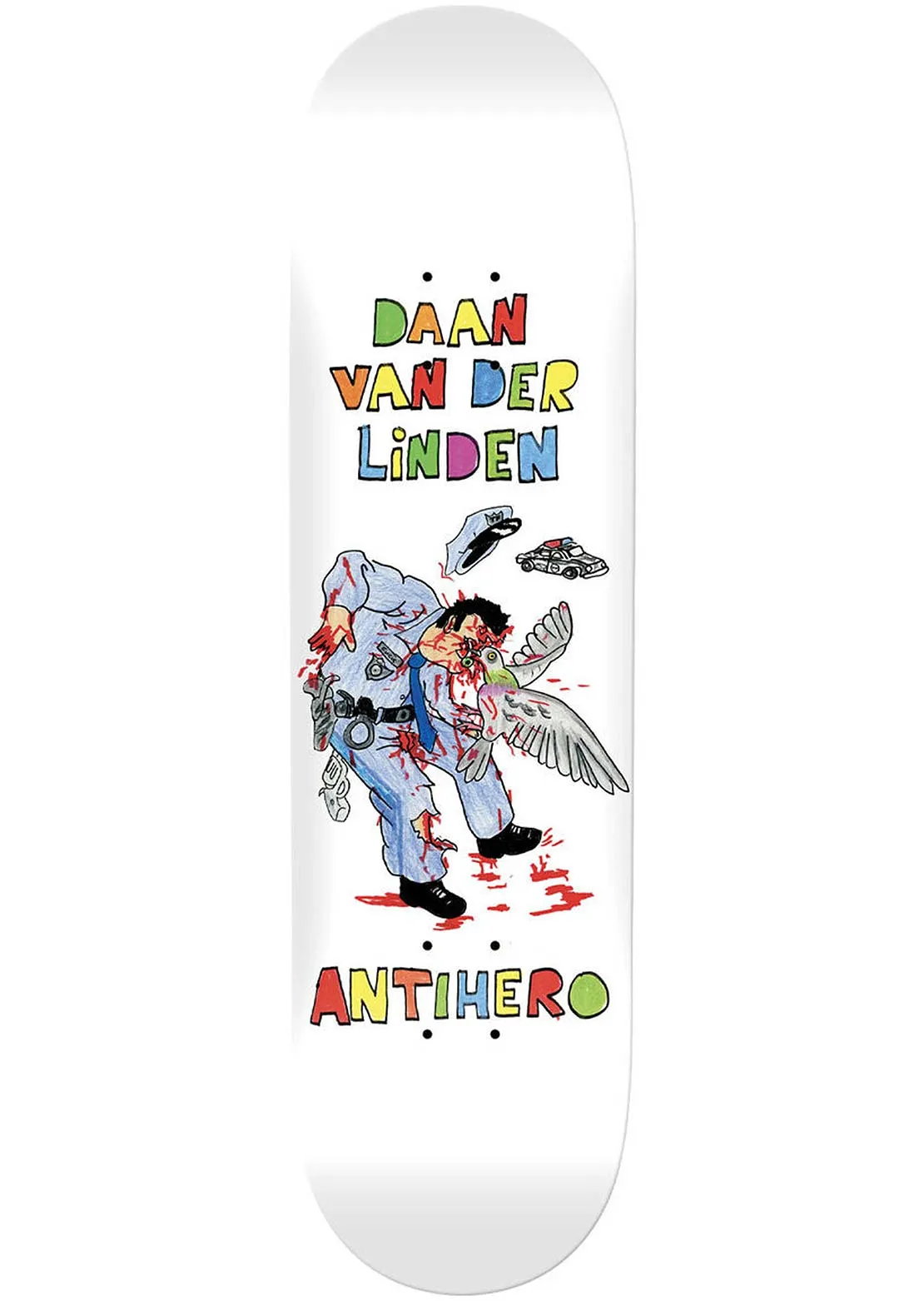 AntiHero Daan Pigeon Vision Skateboard Deck