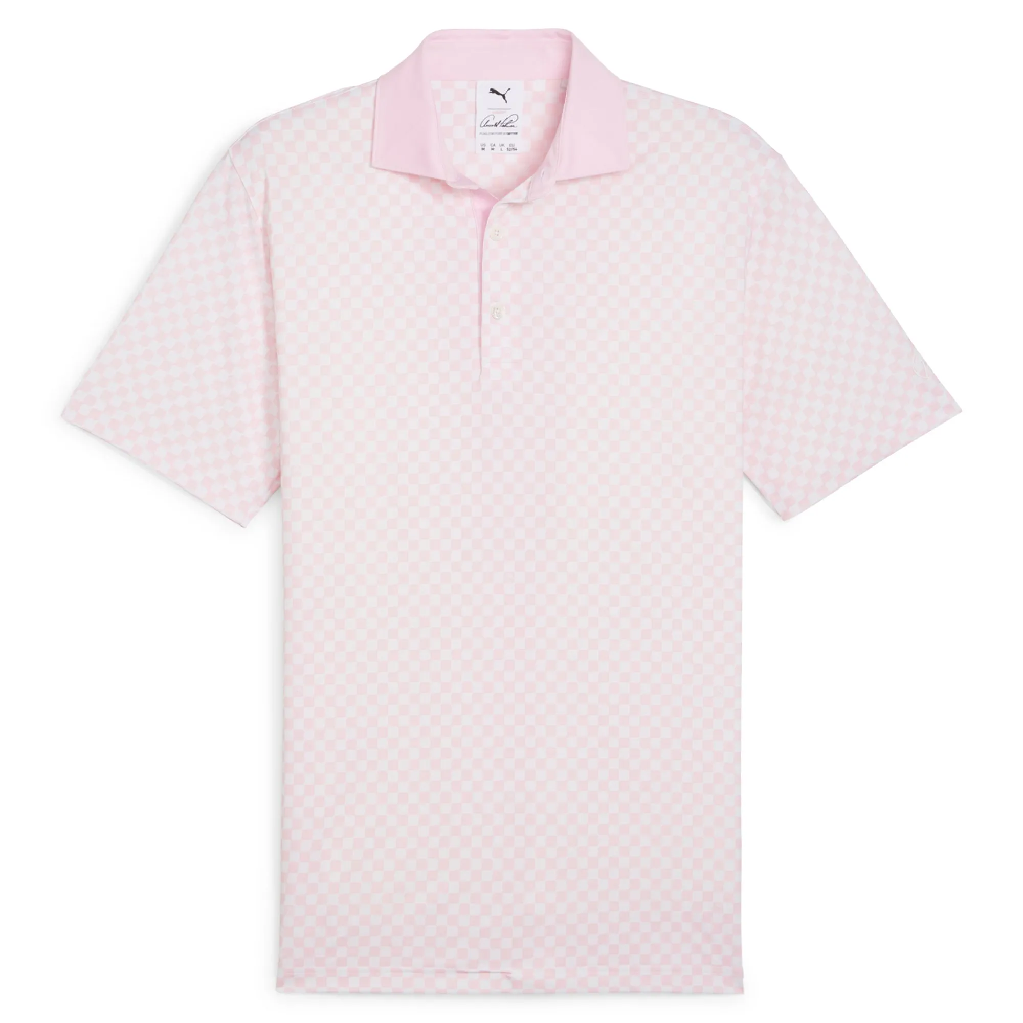 AP MATTR Checkered Golf Polo