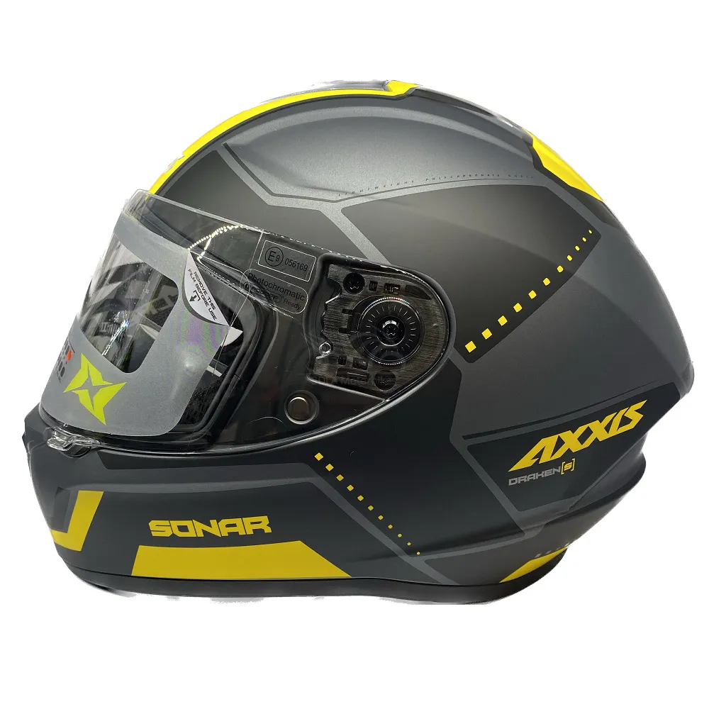 Axxis Draken Sonar Helmet - Yellow