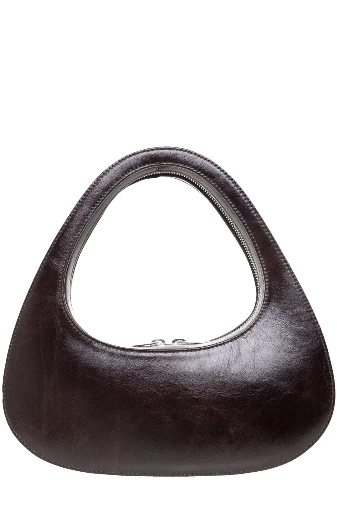 Baguette Swipe Leather Bag