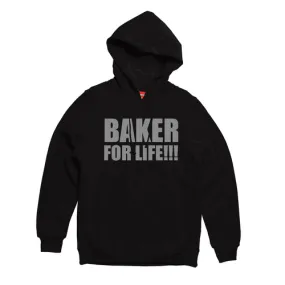 Baker Skateboards Hoodie Baker 4 Life Black