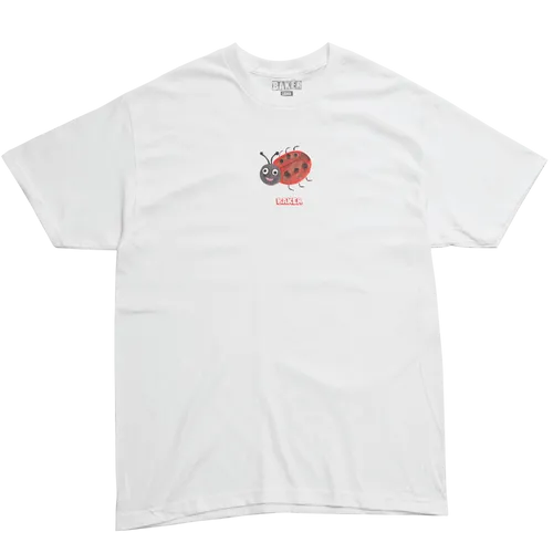 Baker Skateboards Shirt Ladybug White