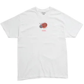 Baker Skateboards Shirt Ladybug White