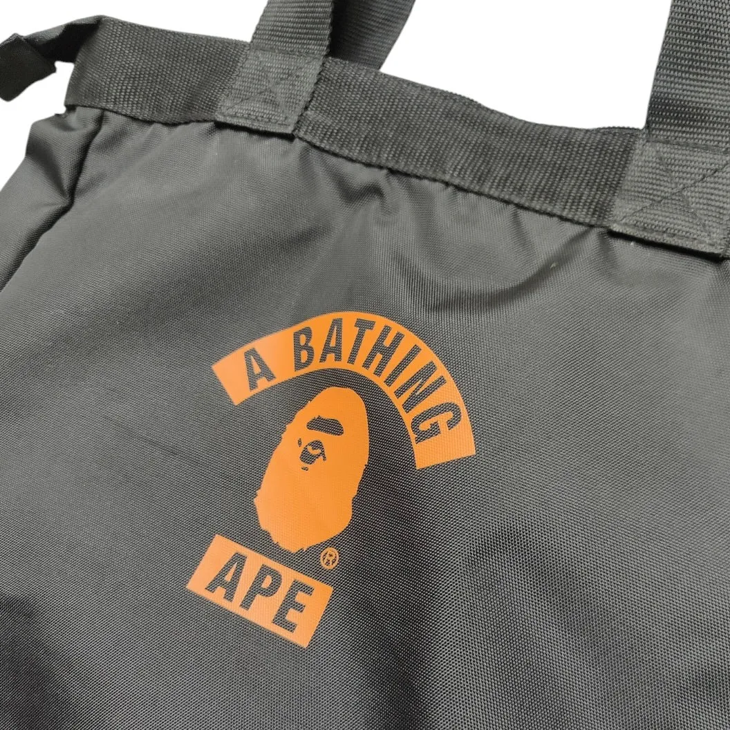 Bape Black Tote Bage