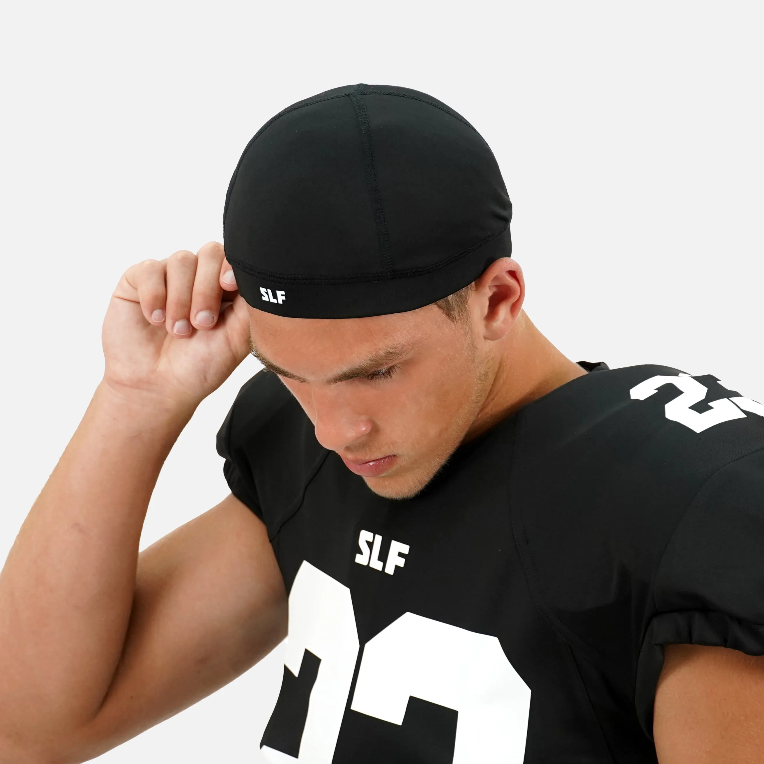 Basic Black Skull Cap