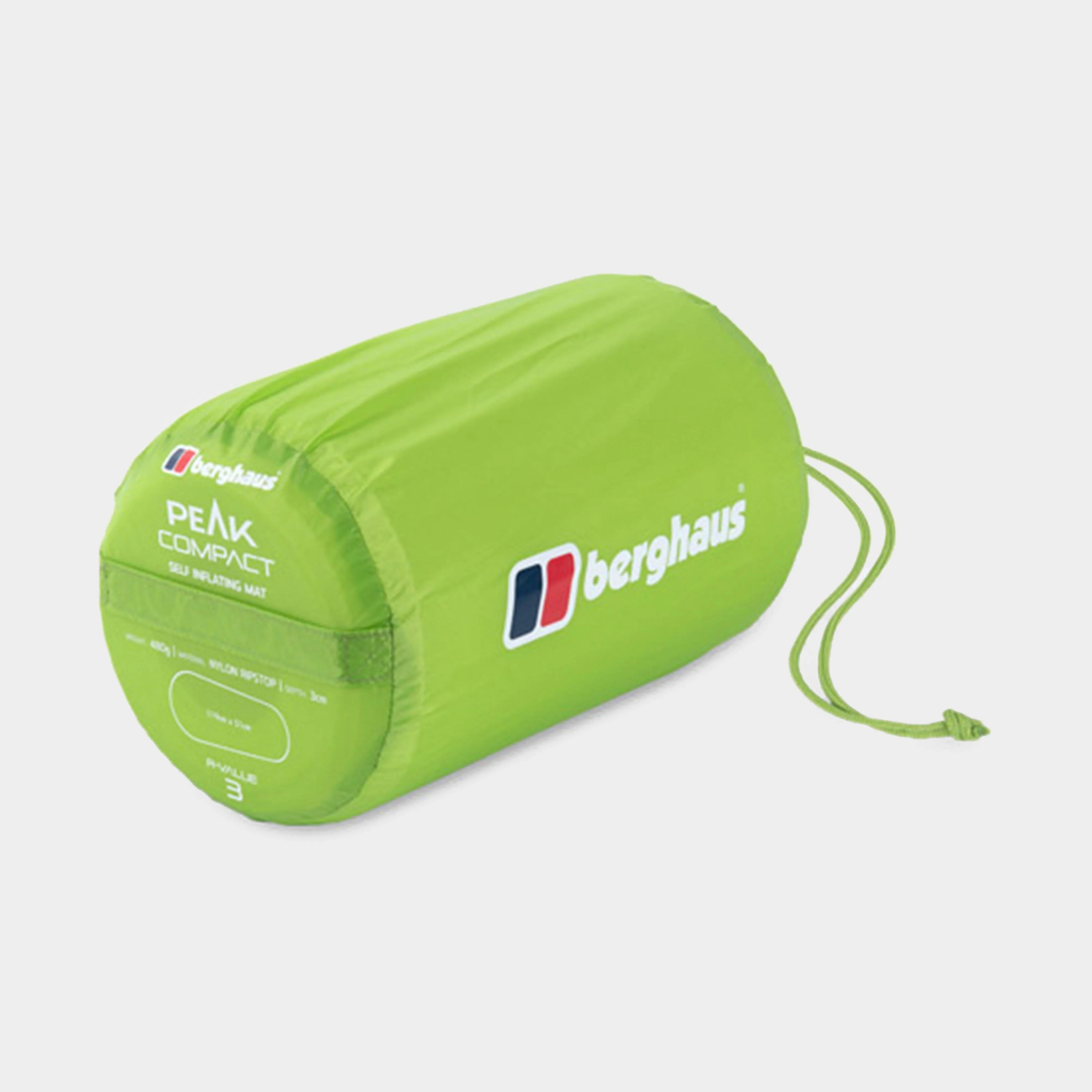 Berghaus Peak Compact Self-Inflating Sleeping Mat | Millets