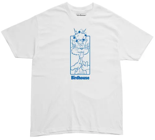 Birdhouse Skateboards Shirt Explosion White