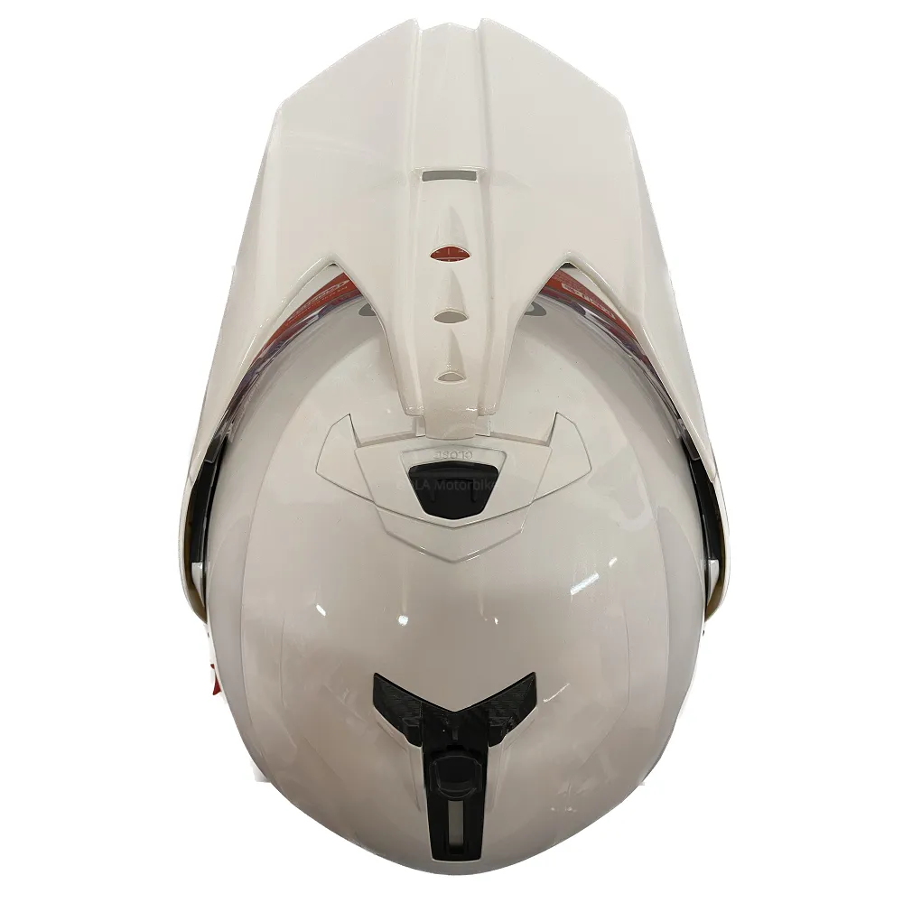 Caberg Tourmax X Plain Helmet - White