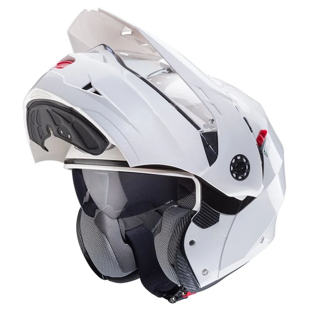 Caberg Tourmax X Plain Helmet - White