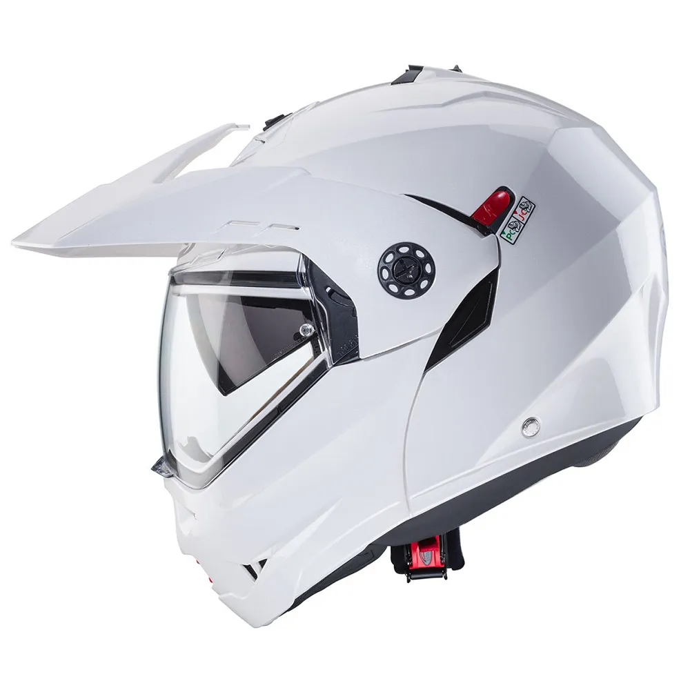 Caberg Tourmax X Plain Helmet - White