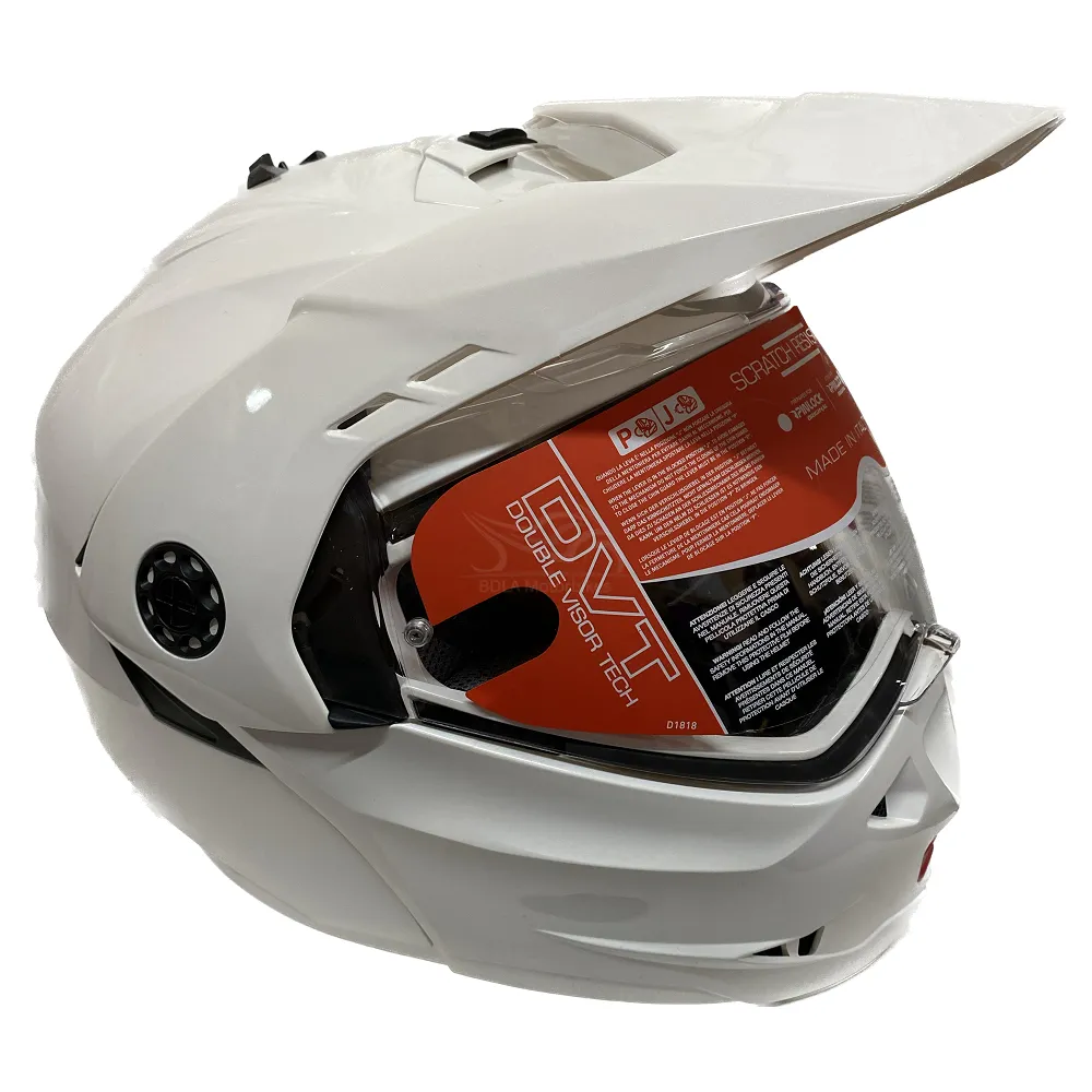 Caberg Tourmax X Plain Helmet - White