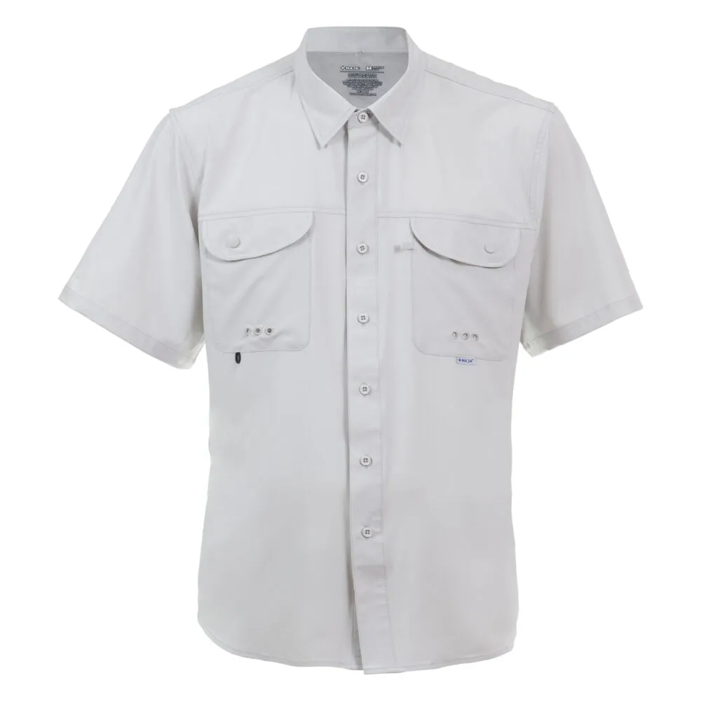 Camisa Maja Outdoor Signature Light Gris - Manga Corta