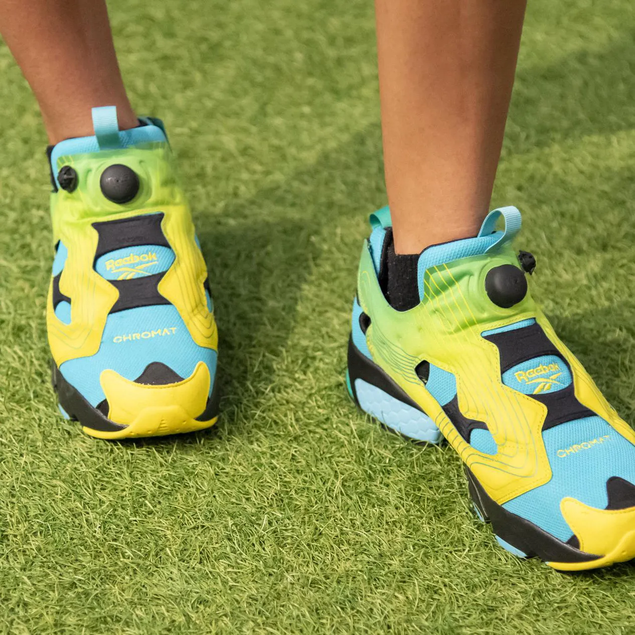 Chromat x Reebok Instapump - Turf Teal