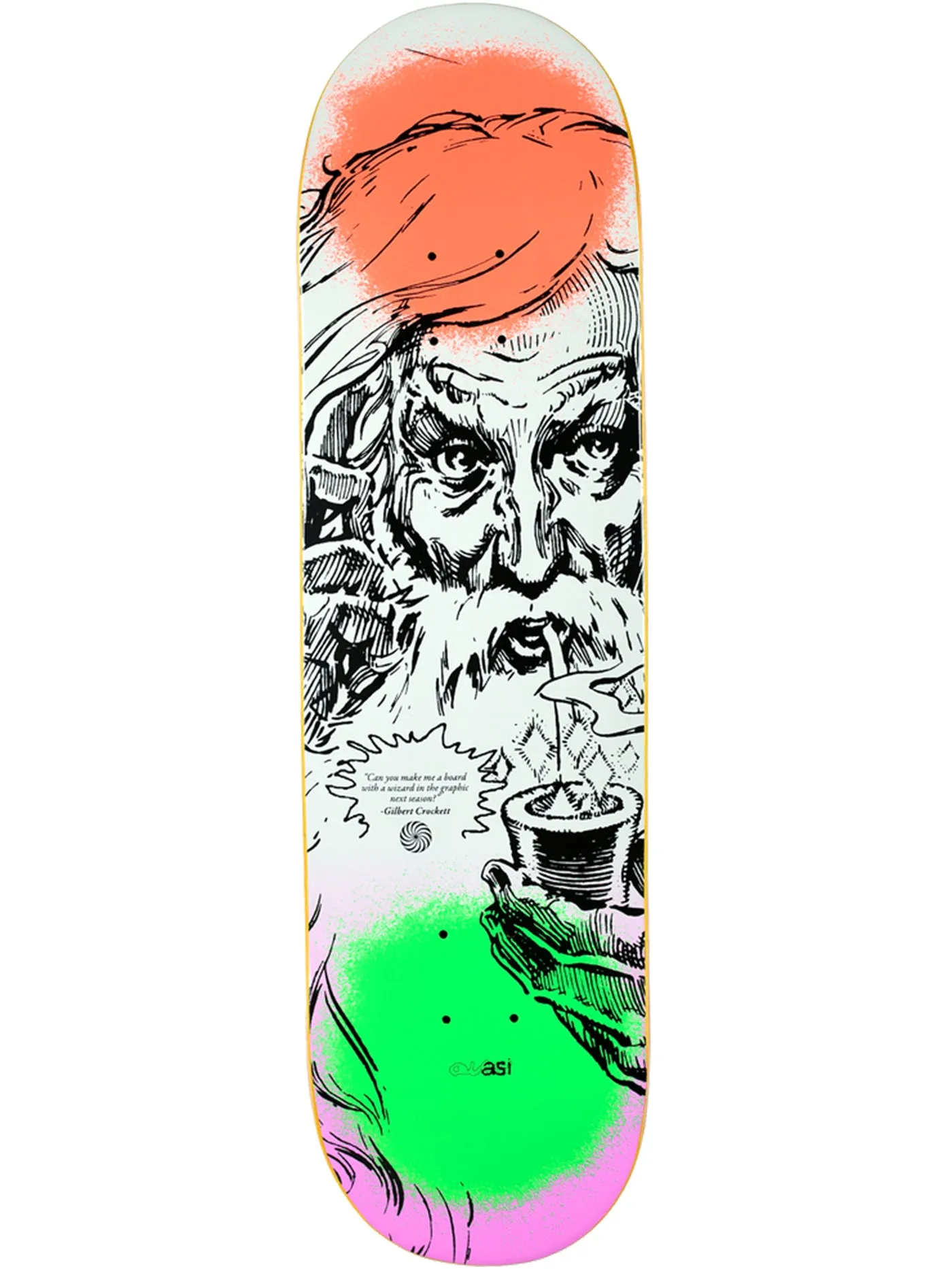 Crockett Wiz 8.375 Skateboard Deck