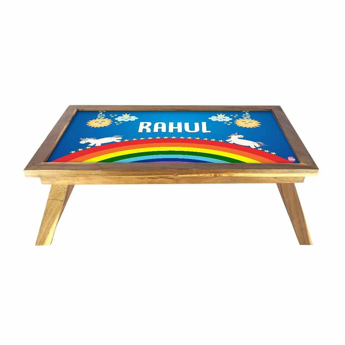 Cutom Portable Laptop Table  - Rainbow