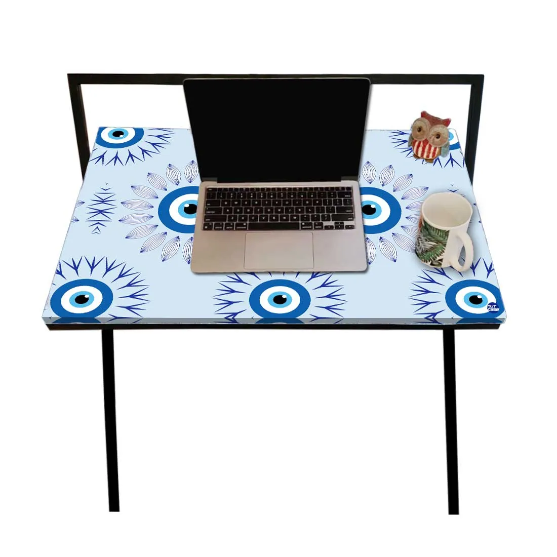 Designer Folding Study Table for Laptop Computer Desk -  Evil Eye Protector