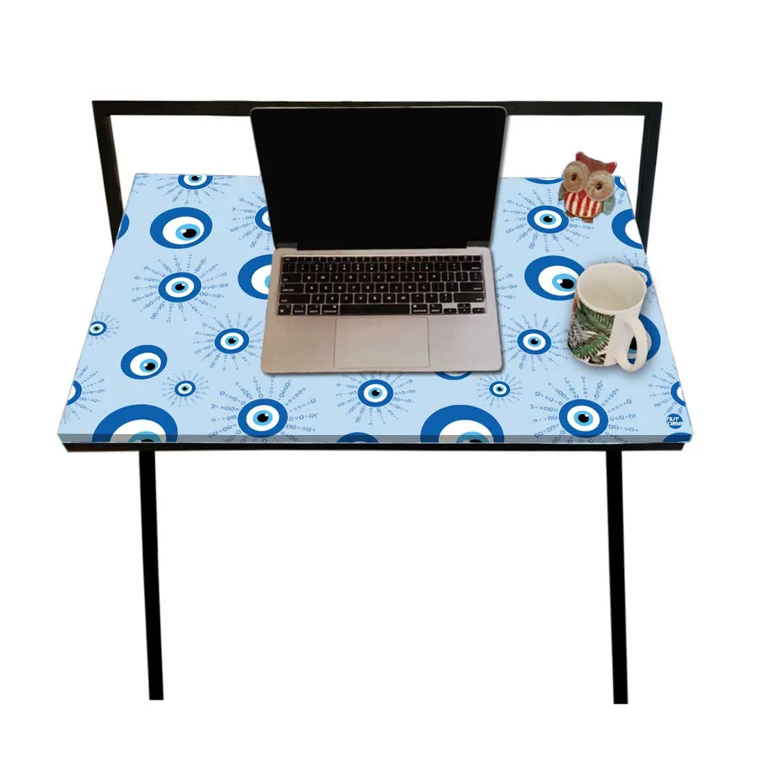 Designer Folding Study Table for Laptop Computer Desk -  Evil Eye Protector