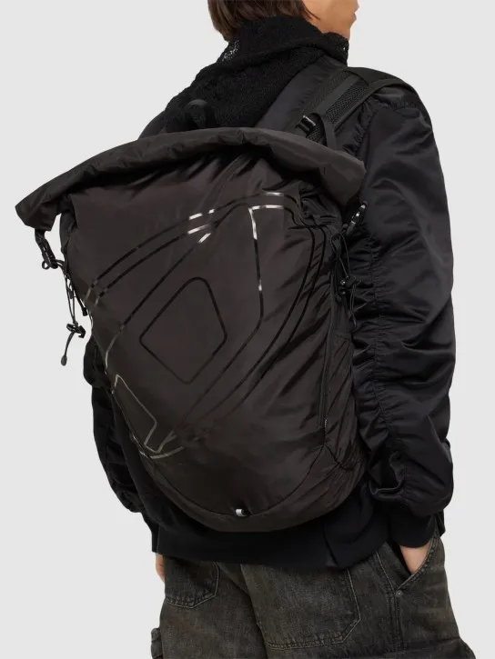 Diesel   Oval-D light nylon backpack 