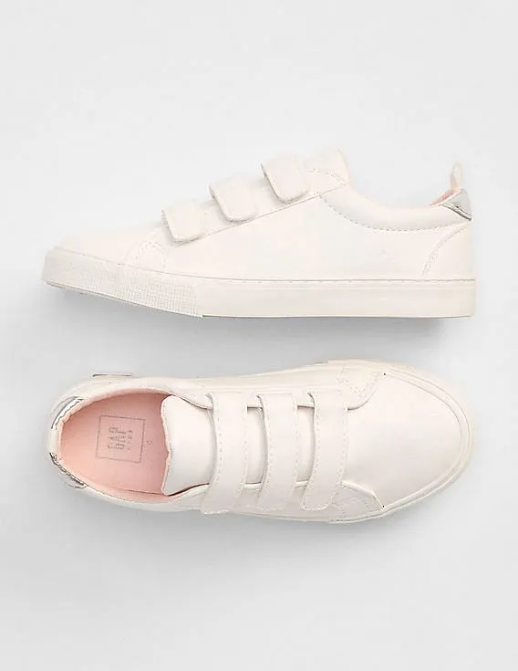 GAP Girls White Classic Sneakers