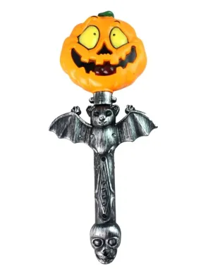 Girls Jack-O-Lantern Portable Light-up Wand