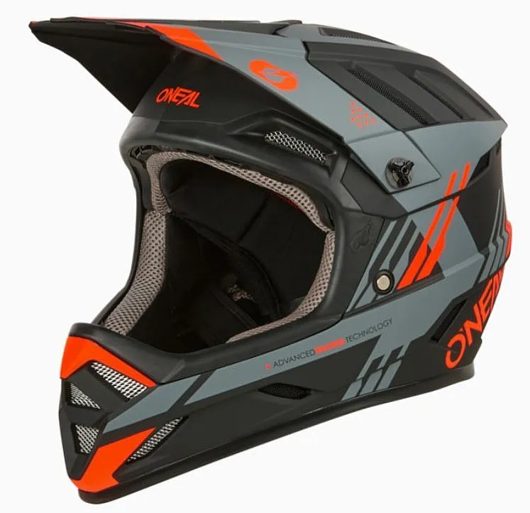 helmet O'Neal Backflip Strike - Black/Grey/Red