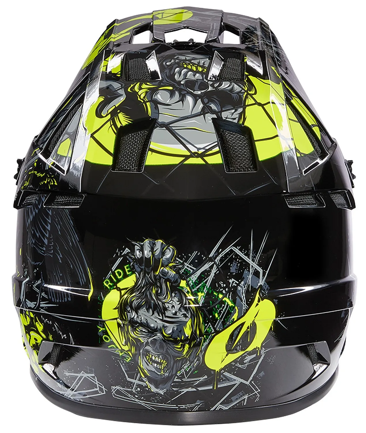 helmet O'Neal Backflip Zombie - Black/Neon Yellow