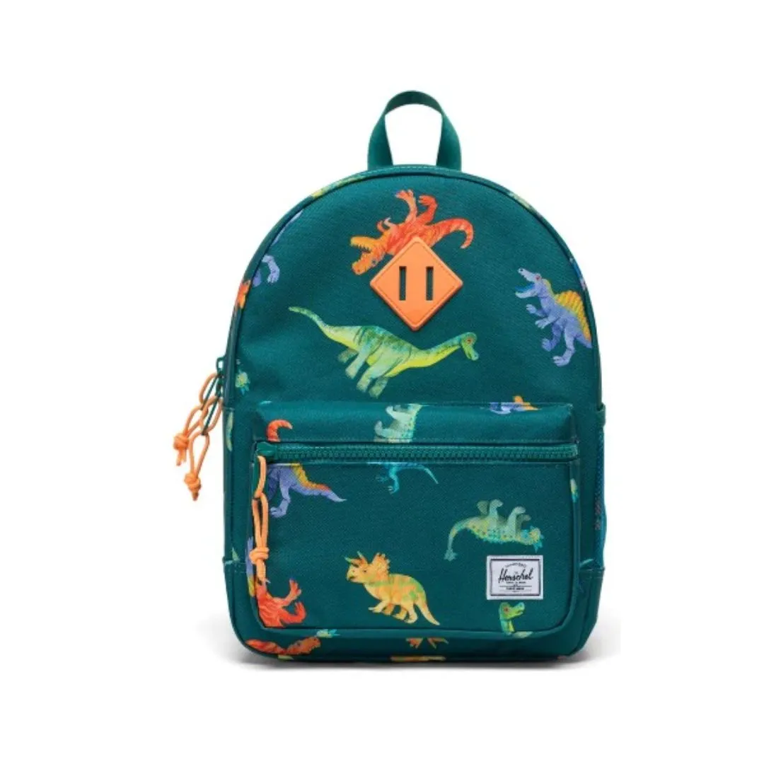 Heritage Kids Backpack (Aventurine Watercolour Dinos)