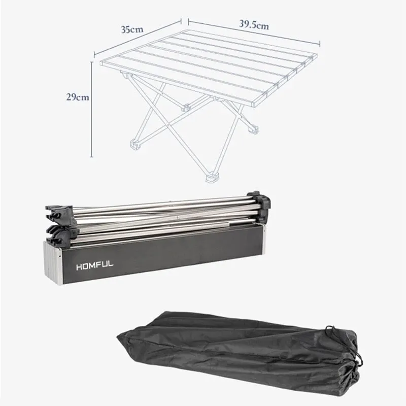 HOMFUL Folding Picnic Table