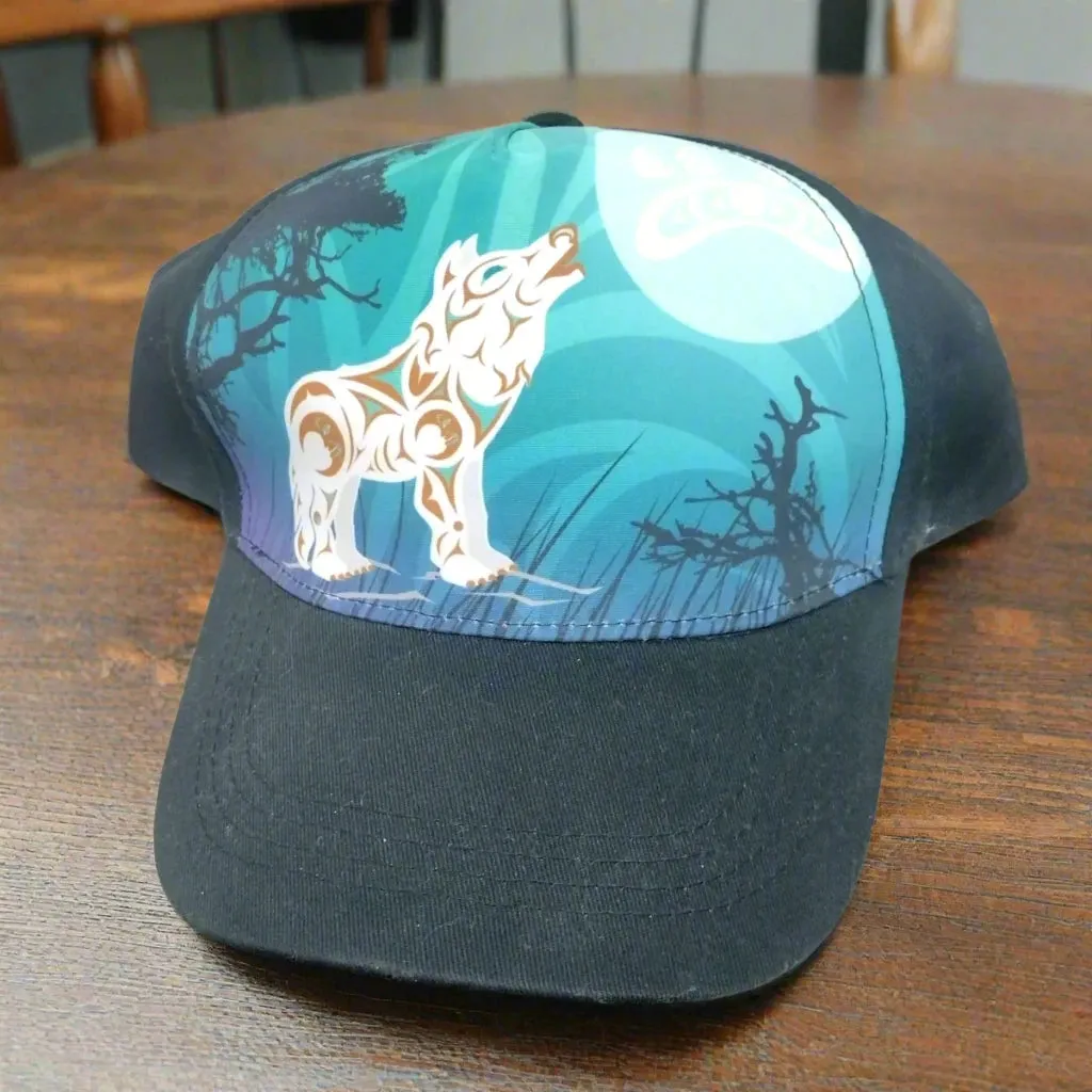 Howling Wolf Snapback Cap