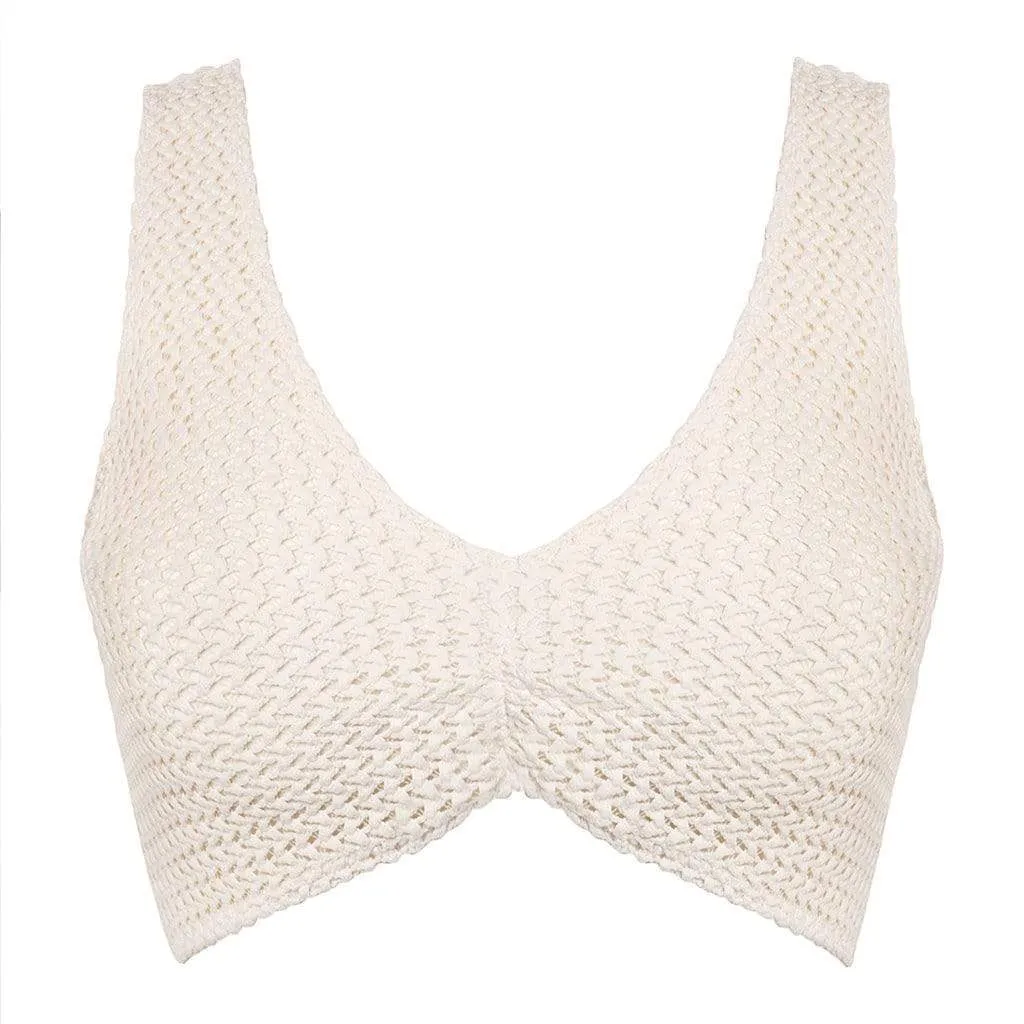 Kim Variation Bikini Top | Bone Crochet