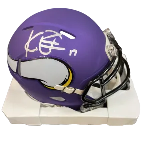 K.J. Osborn Autographed Minnesota Vikings Speed Mini Helmet