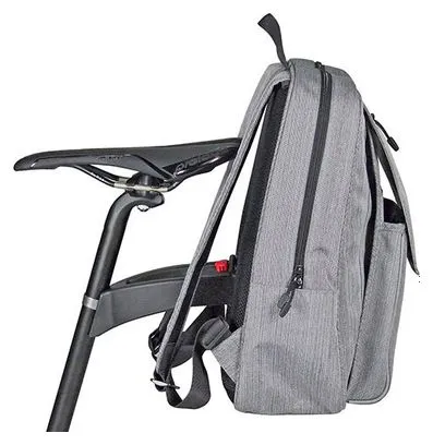 Klickfix Saddlebag bag Freepack City Gris