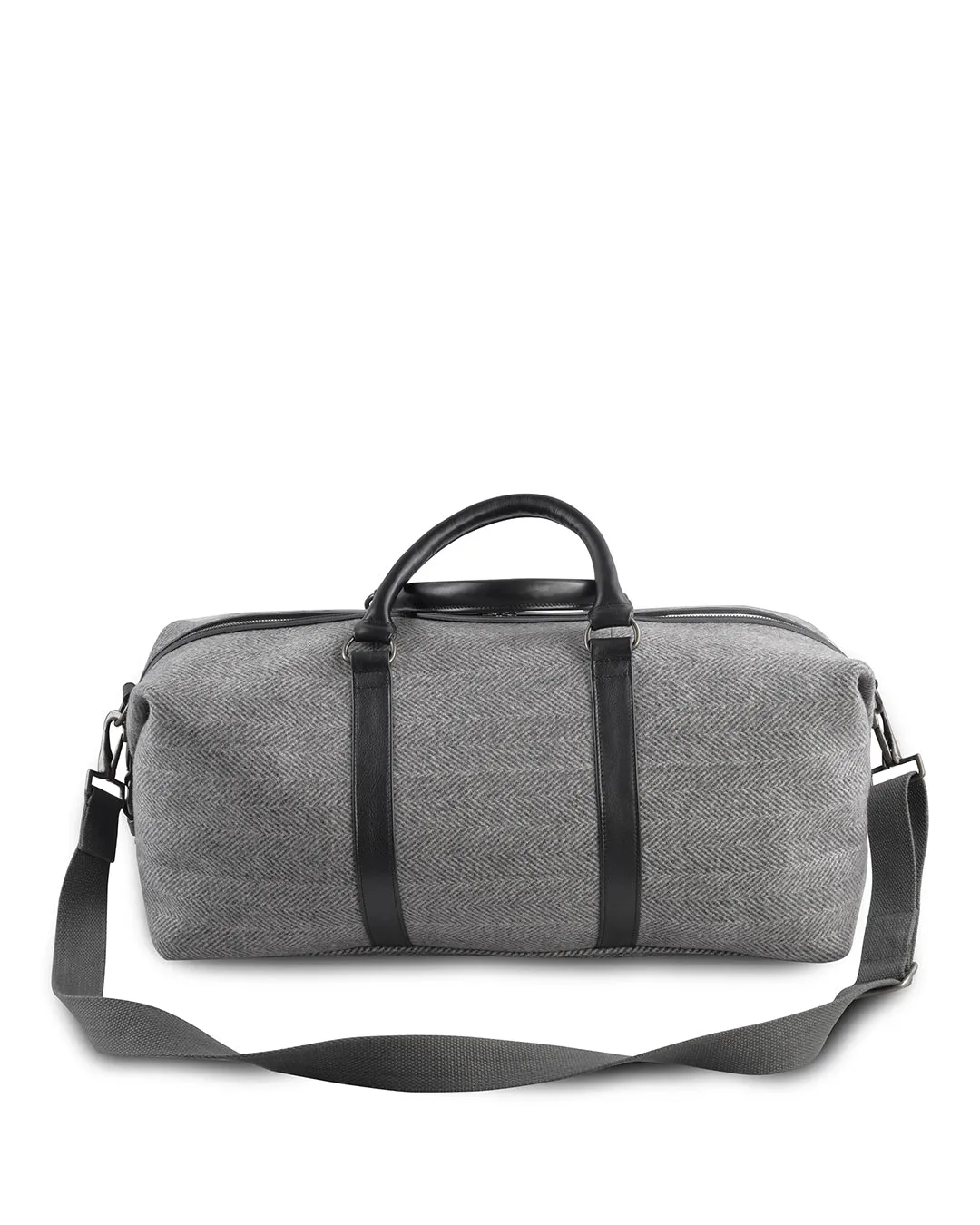 Leather Trimmed Holdall Bag