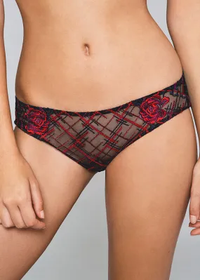 Maison Lejaby Check And Roses Bikini Brief ()