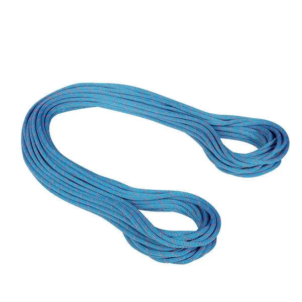 Mammut 9.5 mm Crag Classic Dynamic Climbing Rope - 80 Metre Length Blu