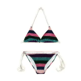 Mc2 Saint Barth Knit Bikini For Girls