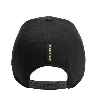 Men's Black Clover Outer Rim Golf Snapback Hat