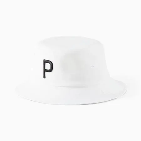 Men's P Bucket Hat | White Glow | PUMA SHOP ALL PUMA | PUMA 