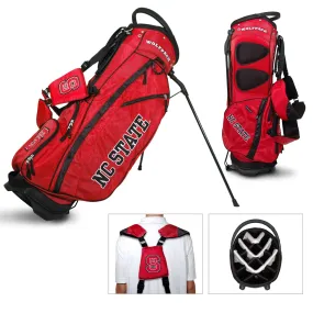 NC State Wolfpack Team Golf Fairway Lightweight 14-Way Top Golf Club Stand Bag