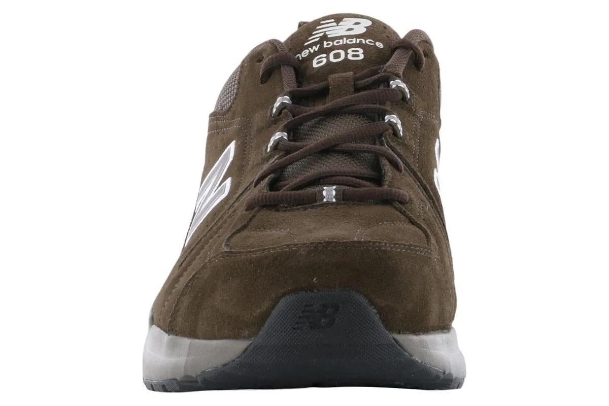 New Balance 608V5 Chocolate Trainer