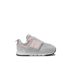 New Balance Infant & Toddler 574 NEW-B Hook & Loop Shoe - NW574PK