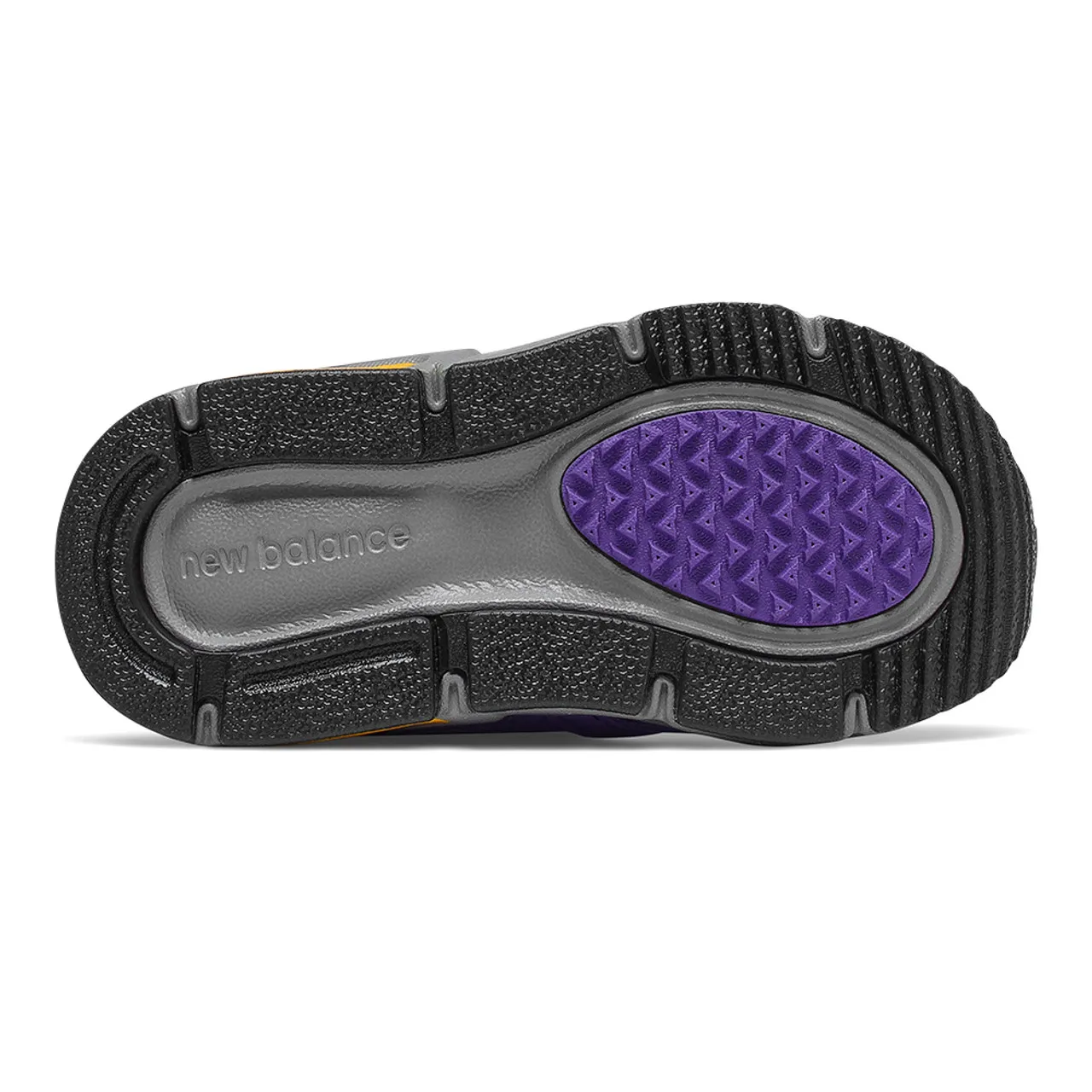 New Balance Infant Bungee Lace X-Racer - Black with Mirage Violet