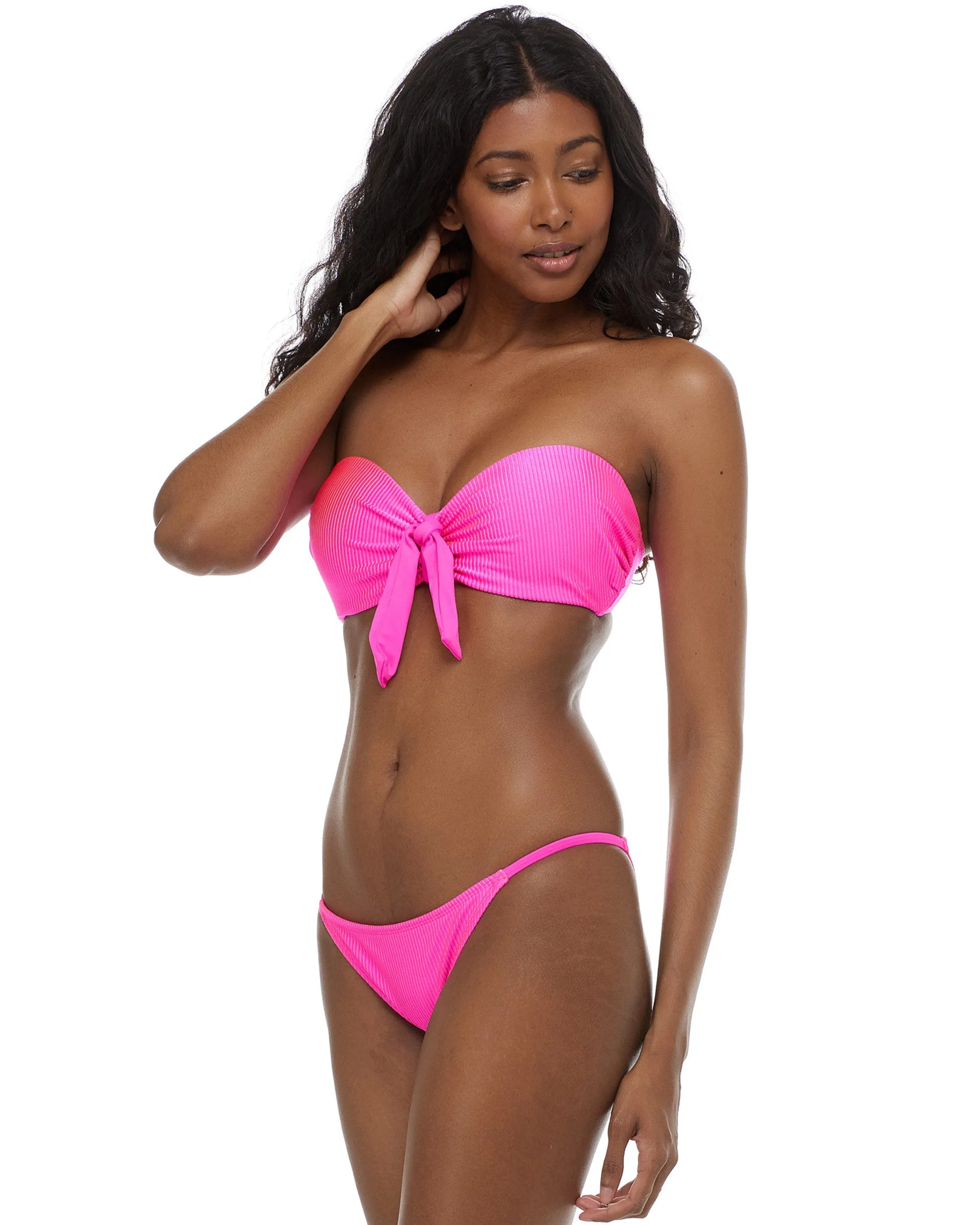 Nifty Marilyn Bandeau Bikini Top - Bubble Gum