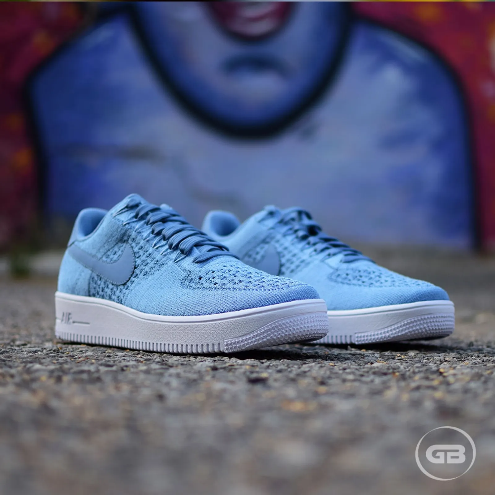 Nike Air Force 1 ''Flyknit'' Blue