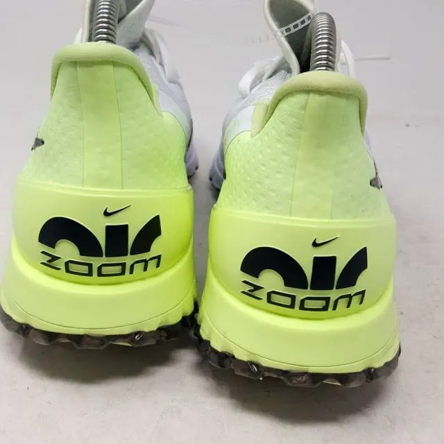 Nike air zoom infinity tour golf cleat barely volt white black ct0540-110 us 8